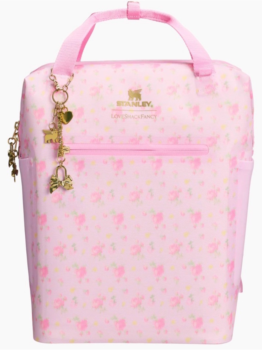 New Stanley 1913 x LoveShackFancy All Day Madeleine Mini Cooler Backpack